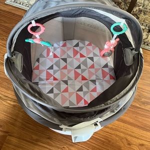 My daughter was born at the end of the summer. So I wasn’t able to use it much.